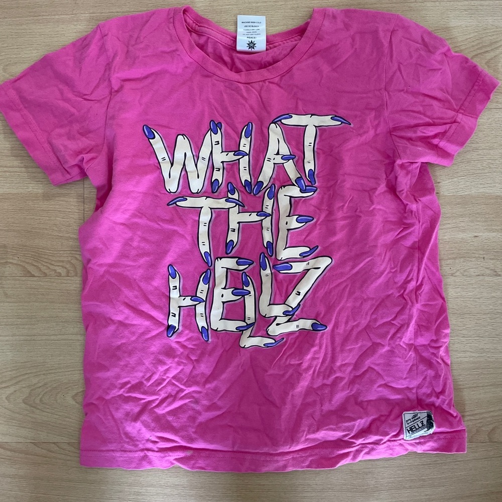 Hellz Bellz Street Wear Womens Graphic Tee T Shirt
